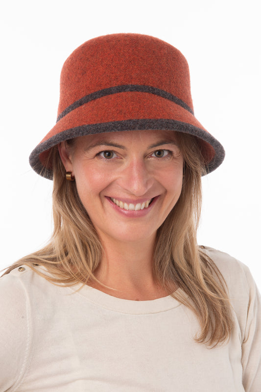 Bianca FB110 - Rust / Grey