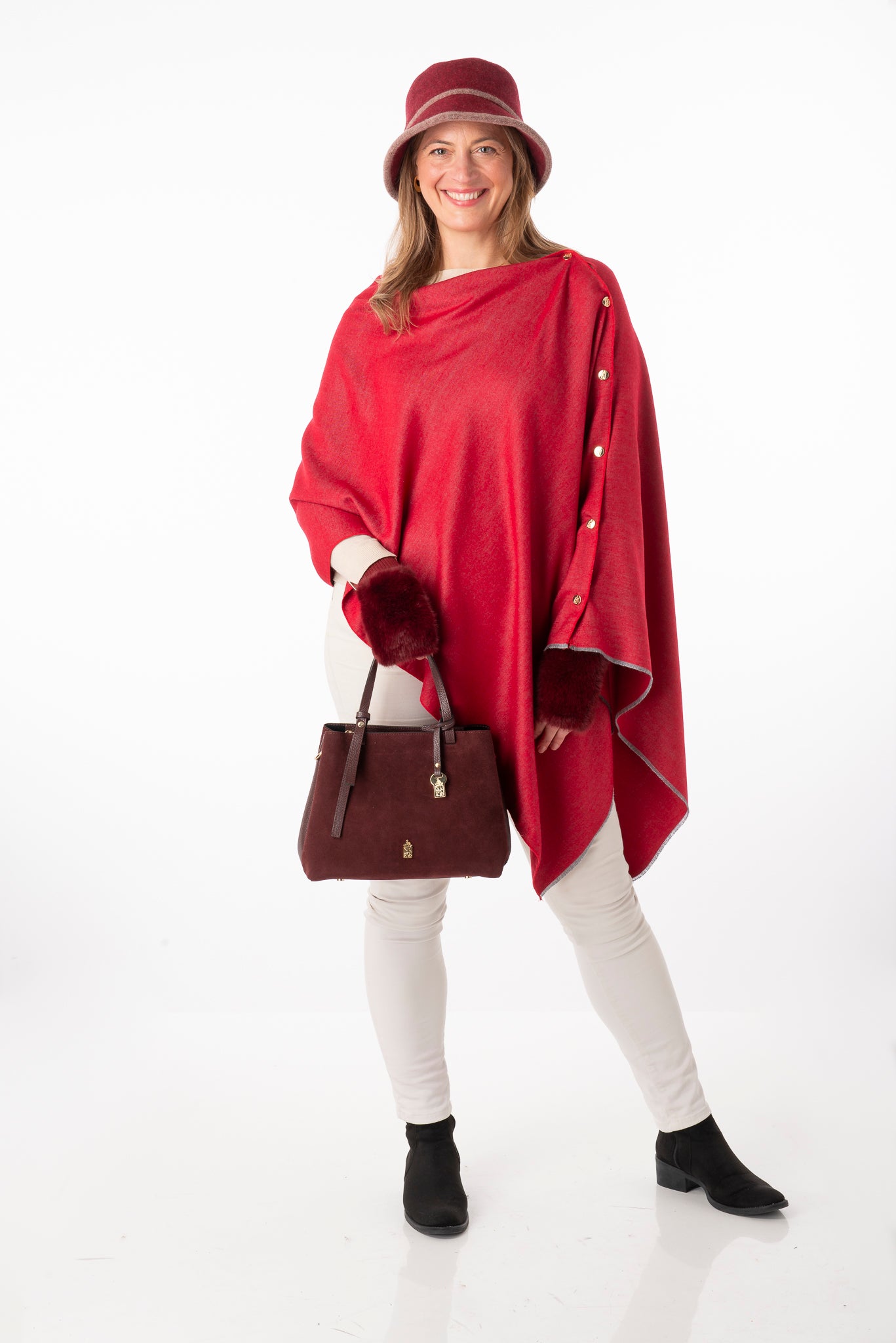 Bianca Burgundy/Mocha - PRE ORDER