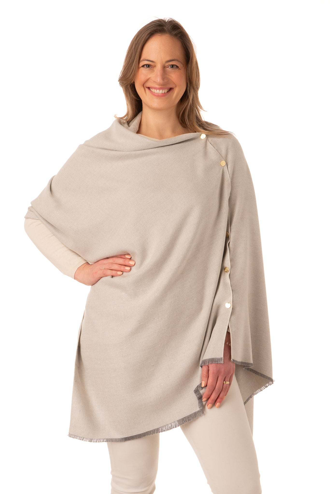 Gisella Poncho FB187 - Beige