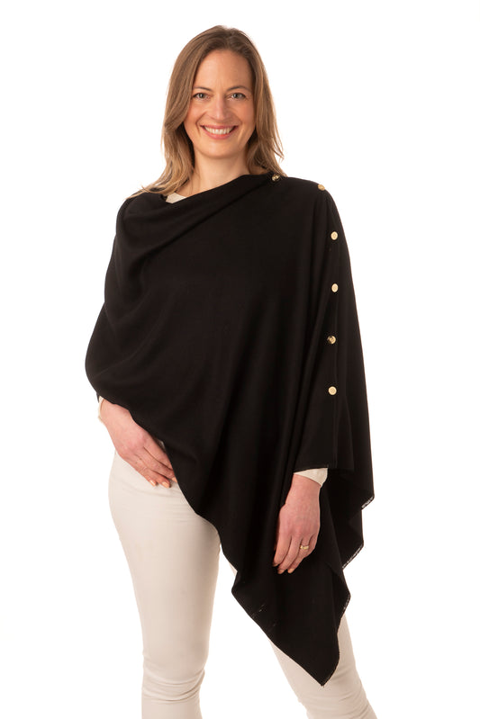 Gisella Poncho FB187 - Black