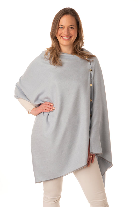 Gisella Poncho FB187 - Light Blue