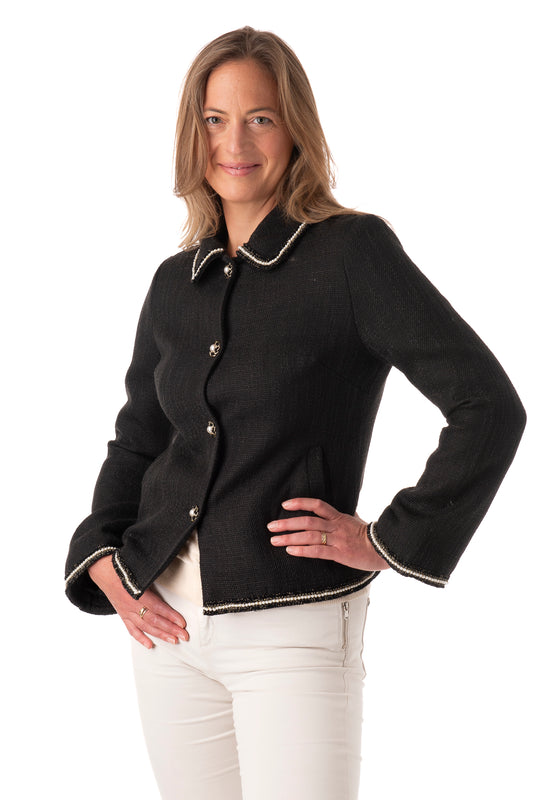 Isabelle Black/White Pearl - PRE ORDER