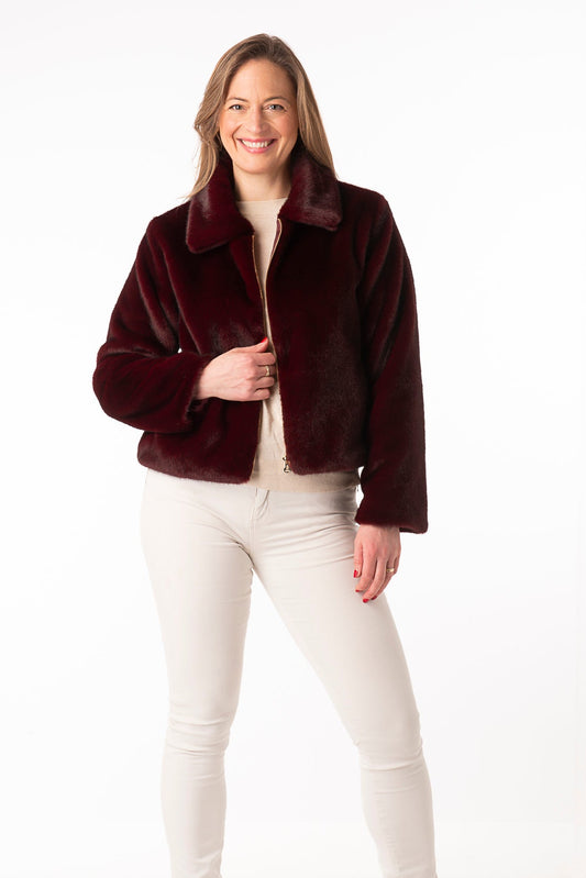 Gabriella Two Tone Burgundy - PRE ORDER