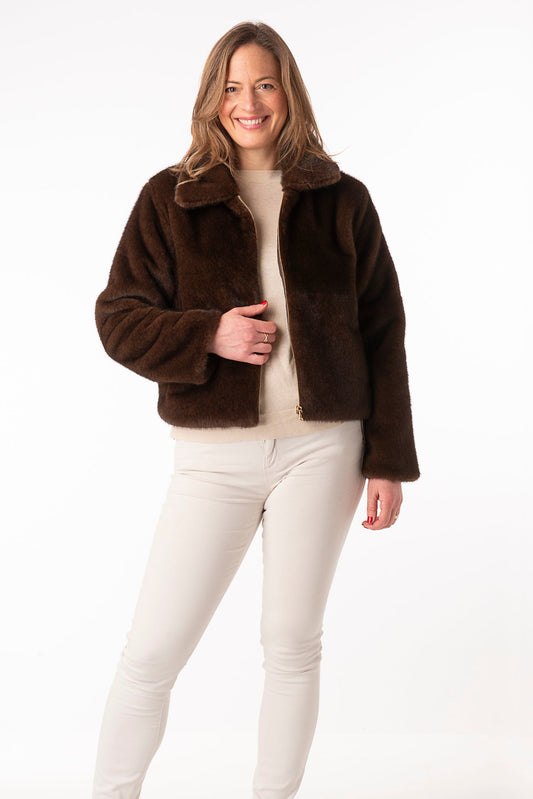 Gabriella Two Tone Brown - PRE ORDER