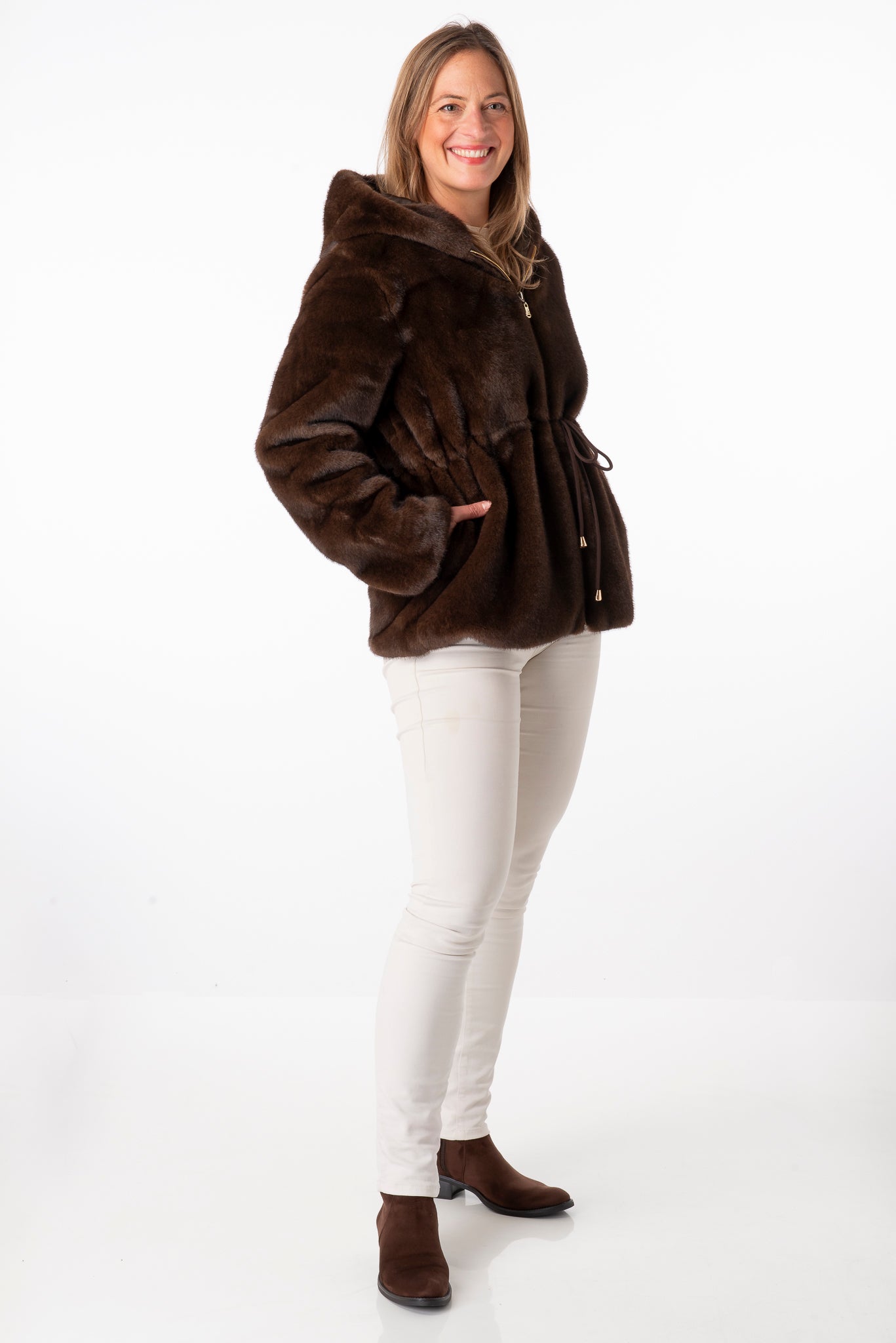Giuliana Two Tone Brown - PRE ORDER