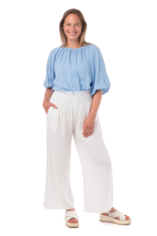 Letizia Trousers FB262 - Off White