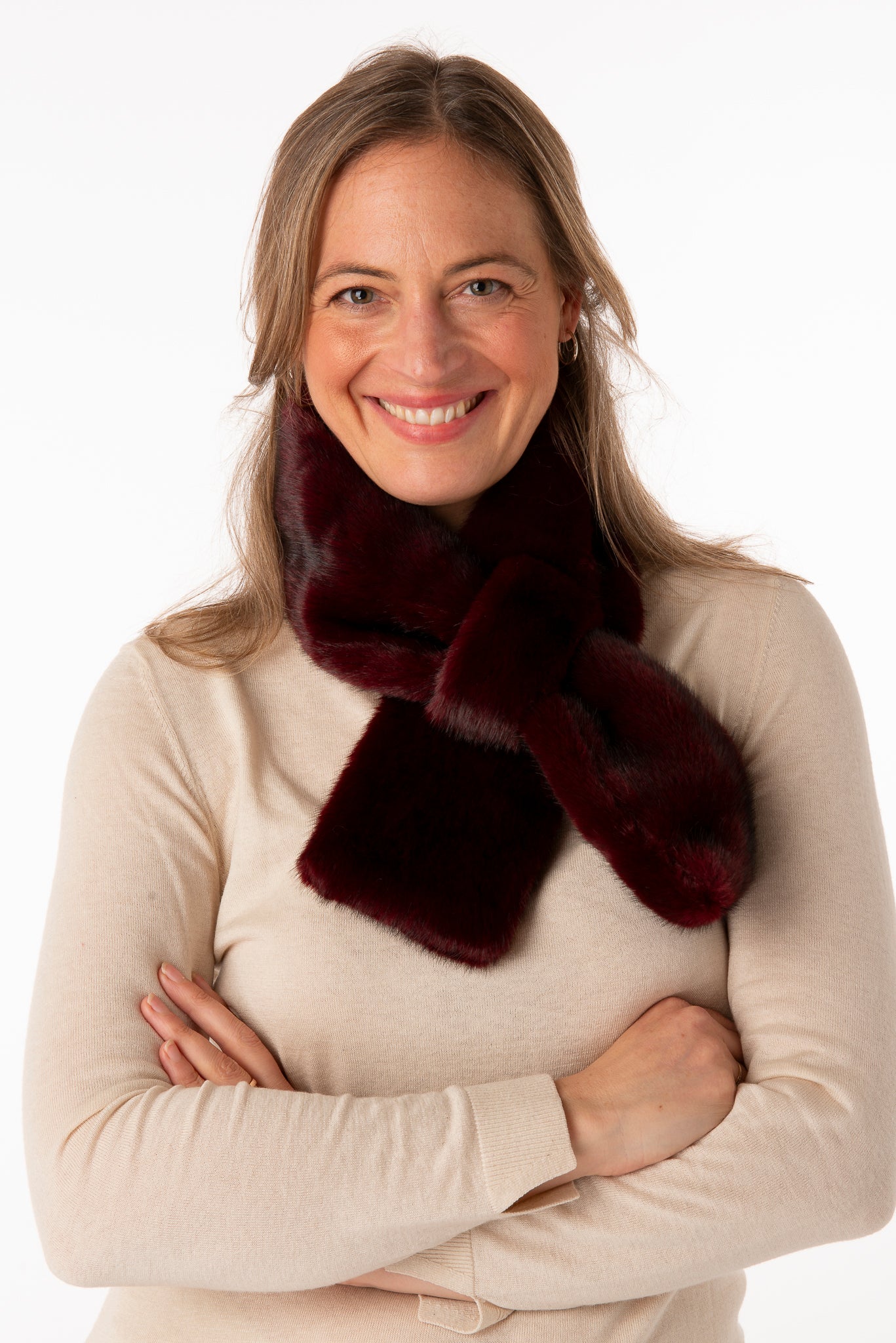 Arianna Two Tone Burgundy - PRE ORDER