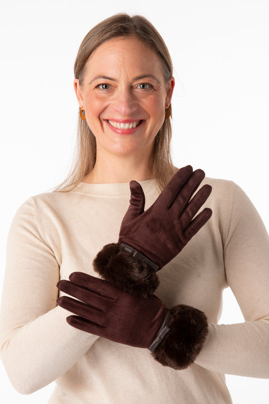 Luce Chocolate/Brown 2 tone cuff - PRE ORDER