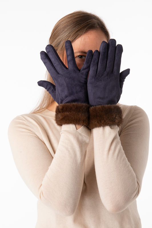 Luce Navy/Brown 2 tone cuff - PRE ORDER