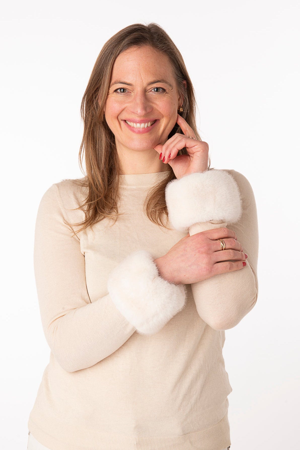 Penelope Two Toned Beige - PRE ORDER