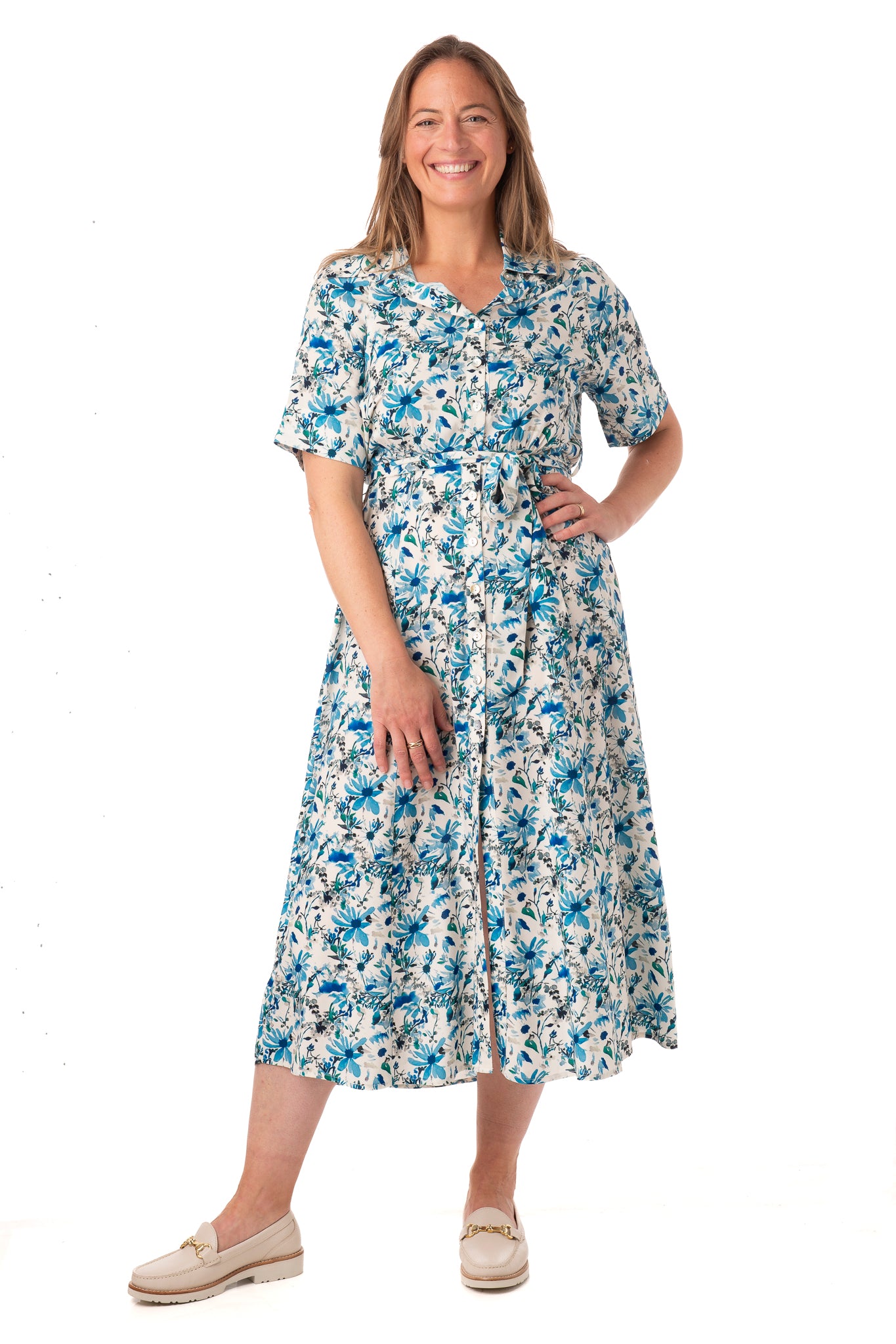 Giralda FB255 - Garden Florals Blue/Teal PRE ORDER