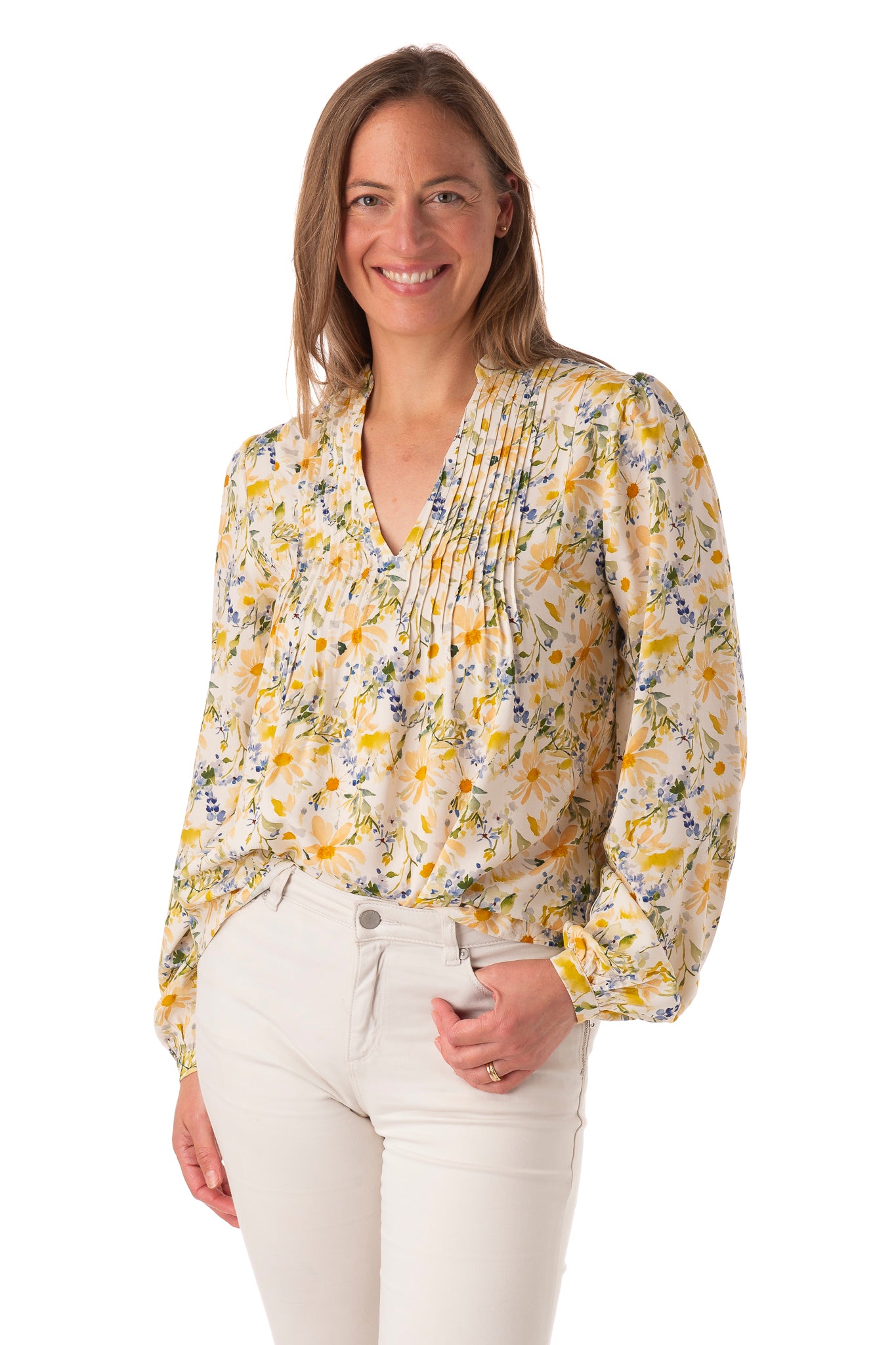 Lola FB220 - Garden Florals Yellow/Blue PRE ORDER