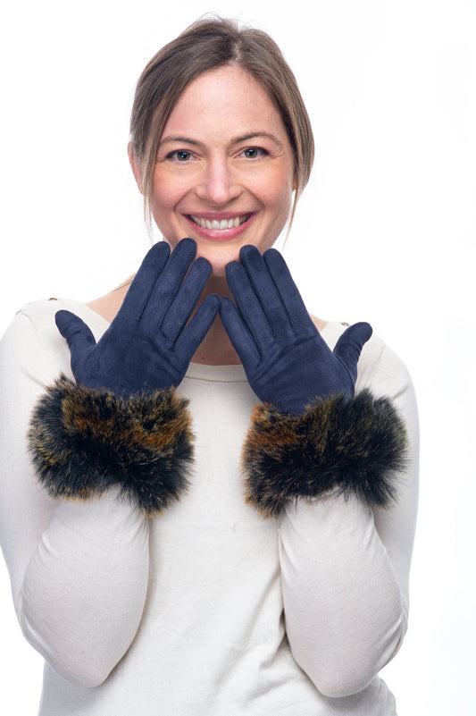 Carmina FB191 Navy/Multi Blue Glove