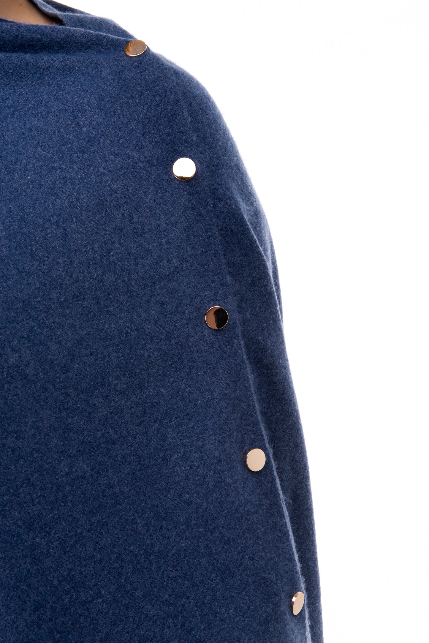 Gisella FB186 Poncho - Navy