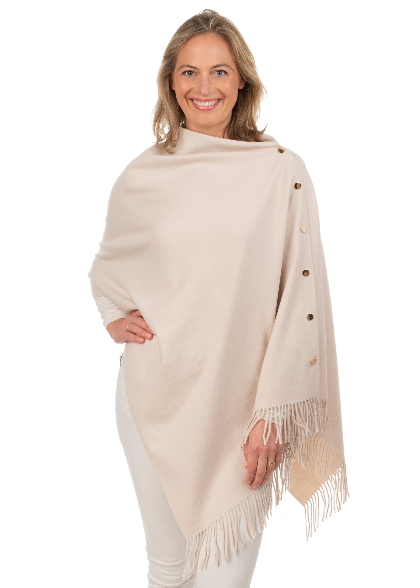 Gisella FB186 Poncho - Beige