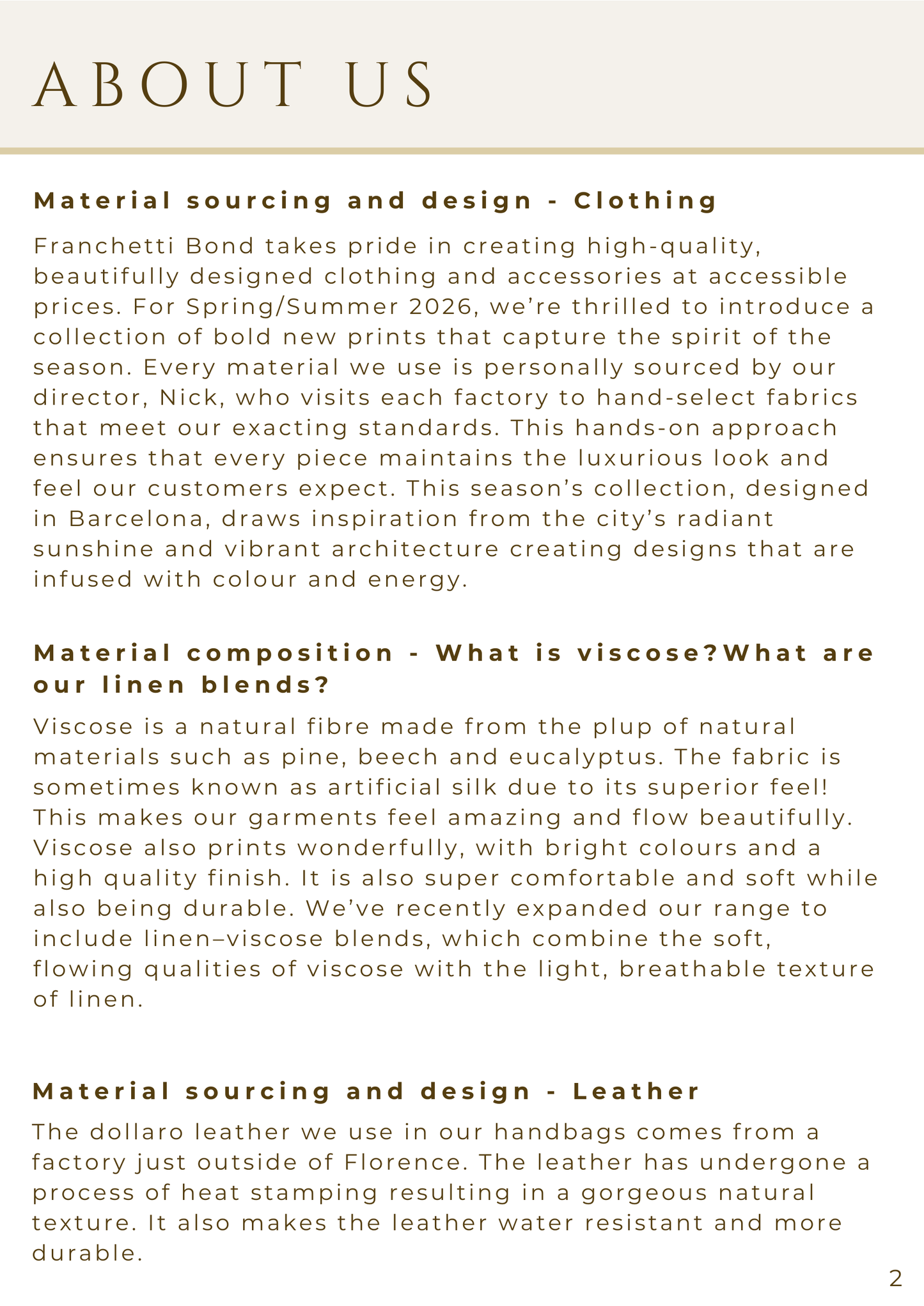 S/S26 Lookbook Preview