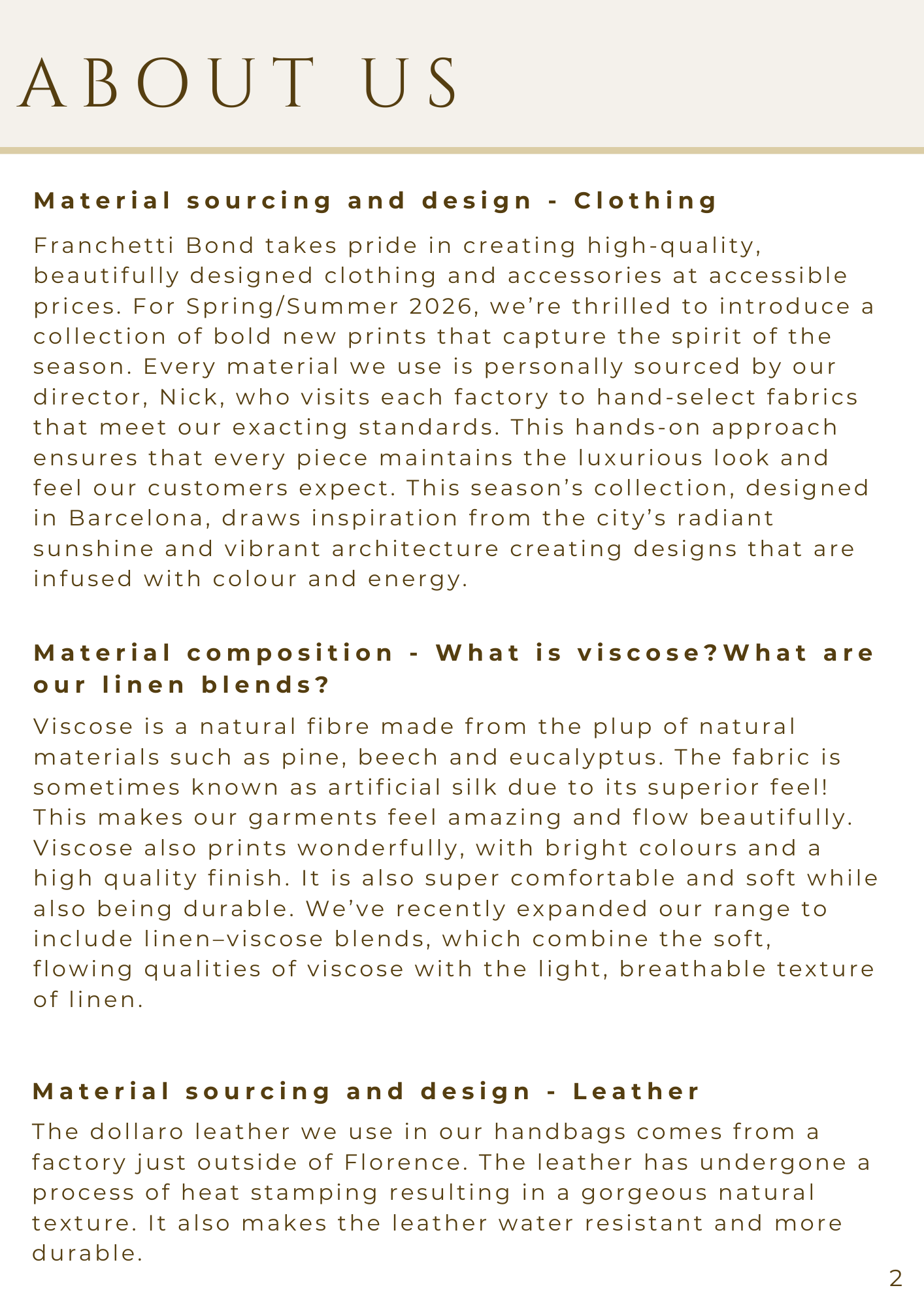 S/S26 Lookbook Preview