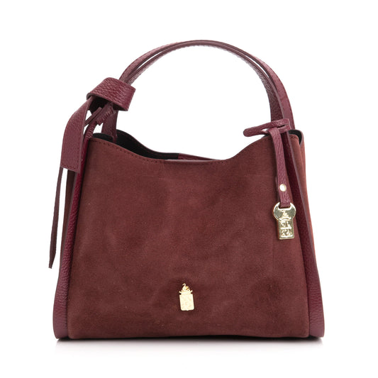 Elsa Burgundy Suede/Dollaro - PRE ORDER