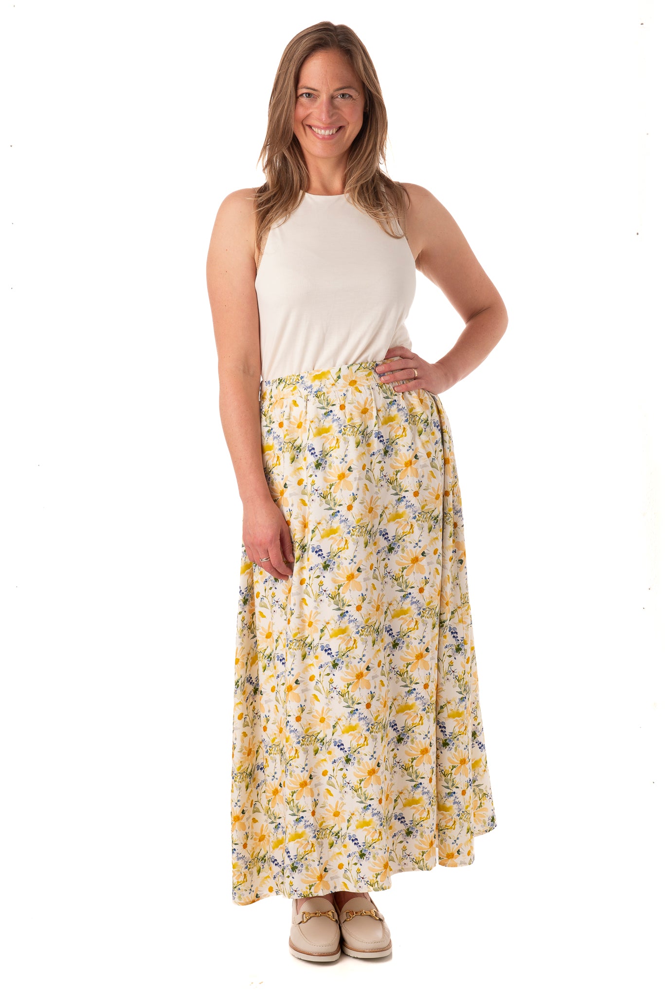 Aurelia FB270 - Garden Florals Yellow/Blue PRE ORDER