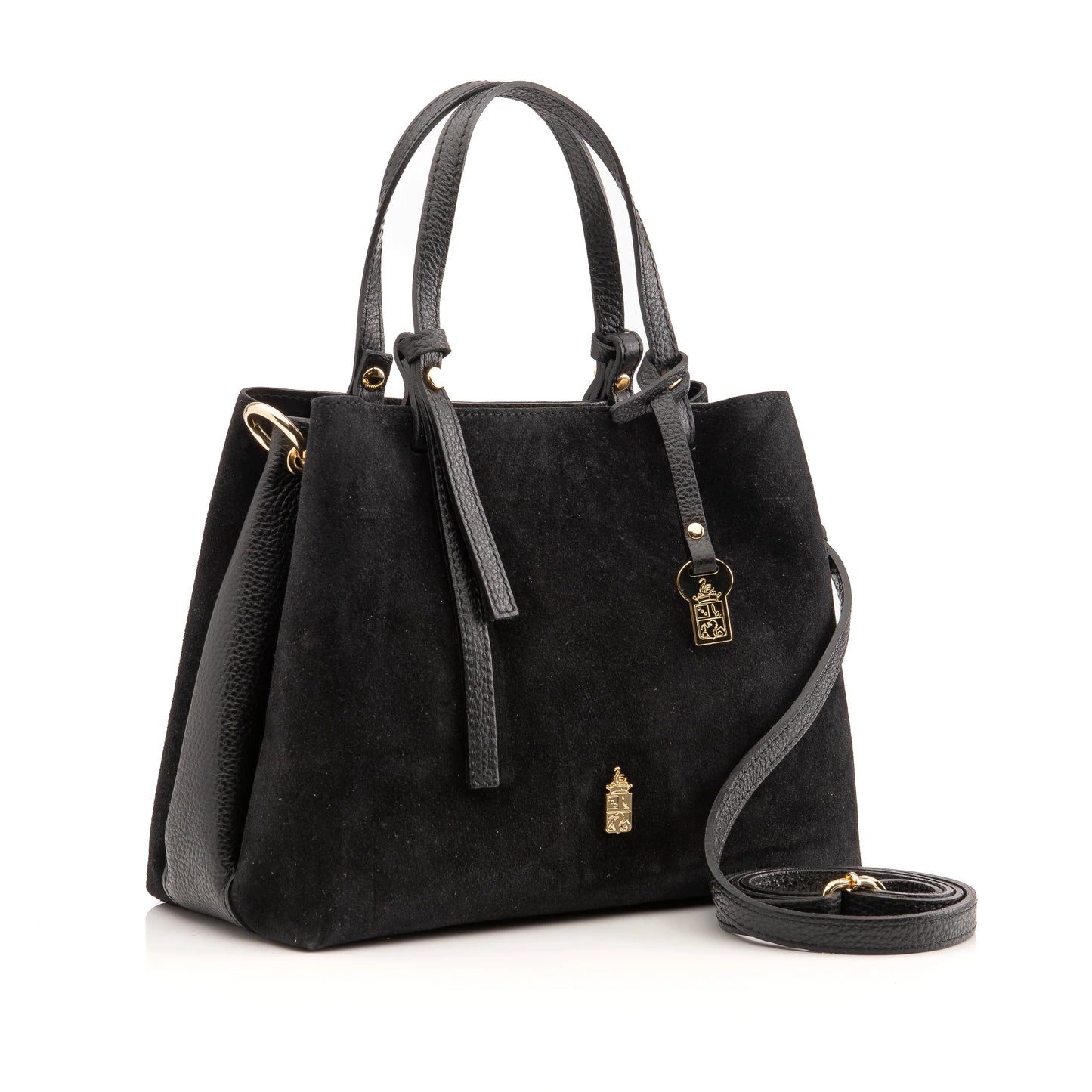 Clara Black Suede/Dollaro - PRE ORDER