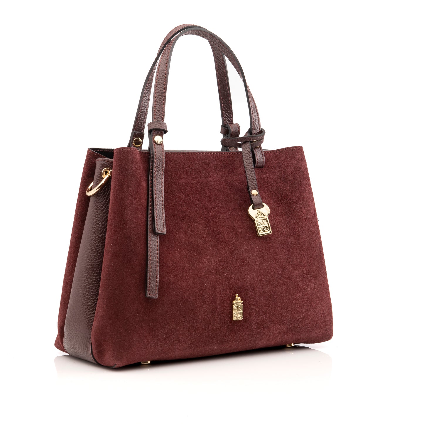 Clara Burgundy Suede/Dollaro - PRE ORDER