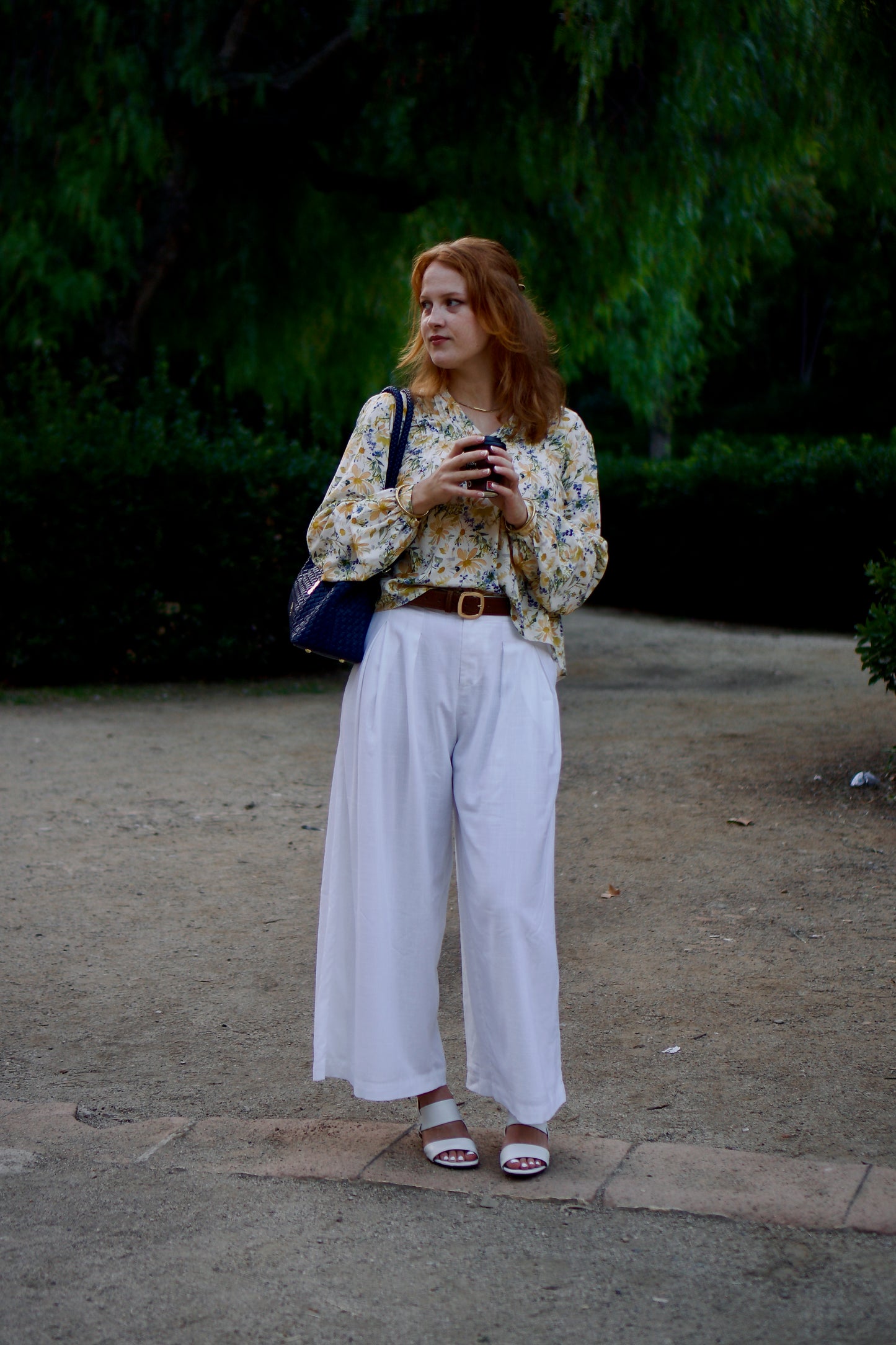 Lola FB220 - Garden Florals Yellow/Blue PRE ORDER