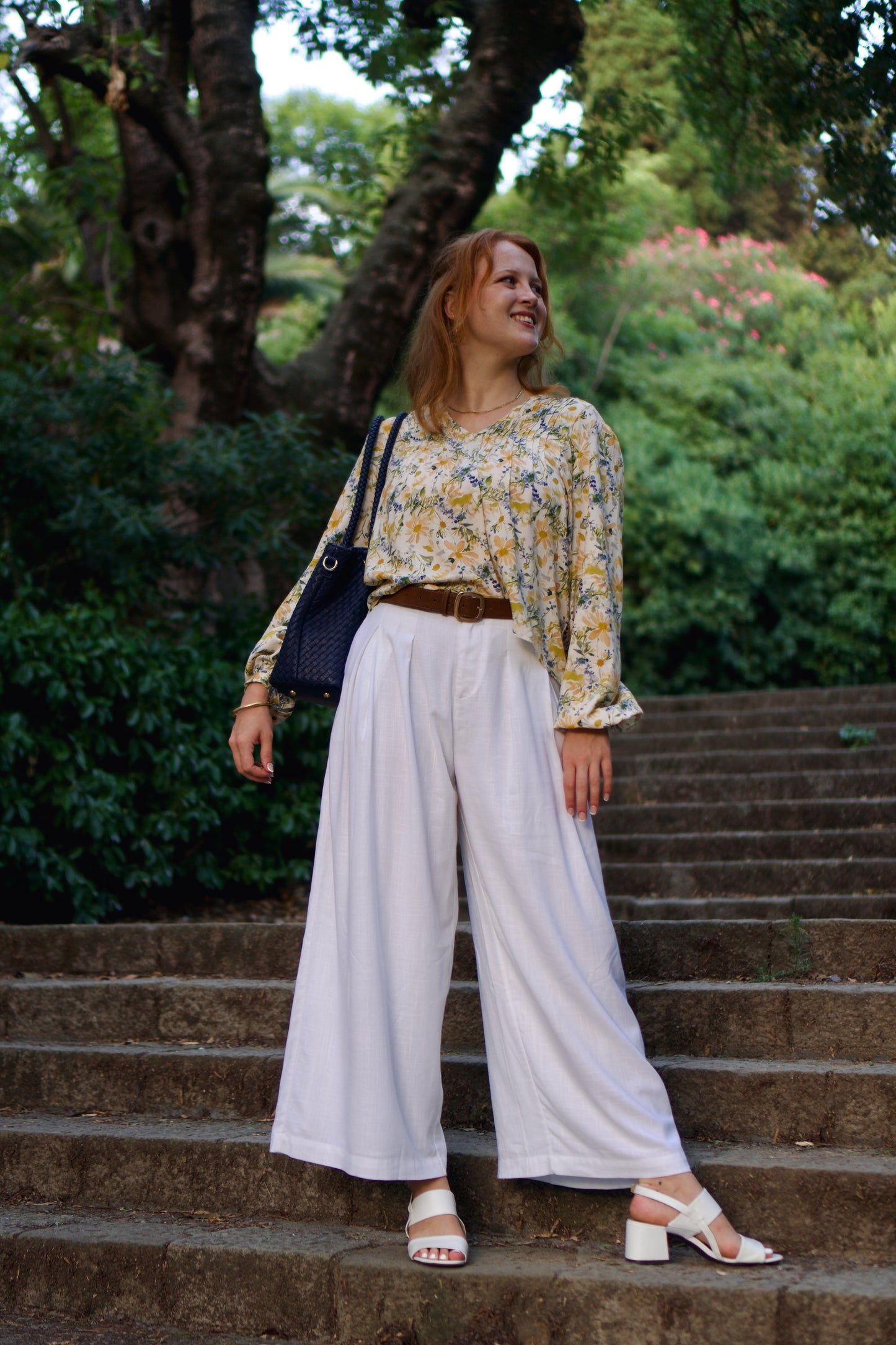 Lola FB220 - Garden Florals Yellow/Blue PRE ORDER