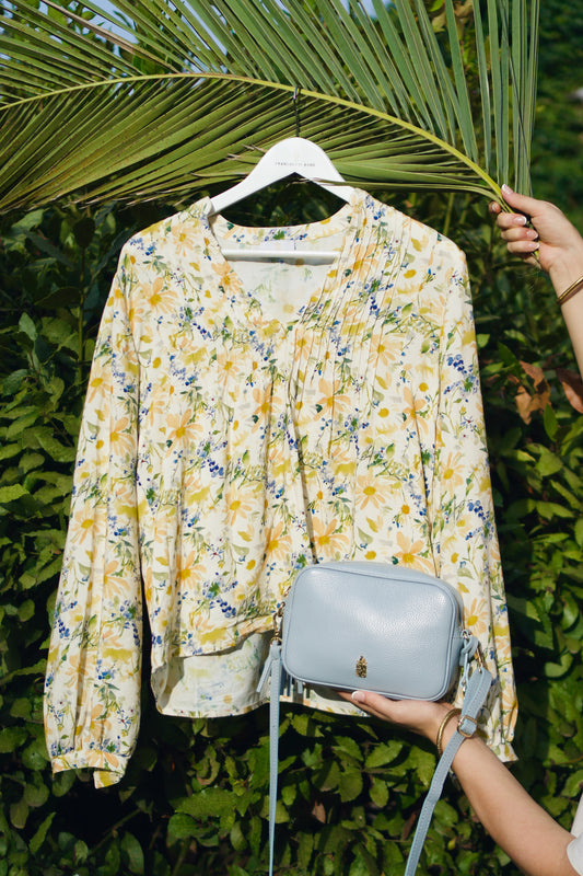 Lola FB220 - Garden Florals Yellow/Blue PRE ORDER