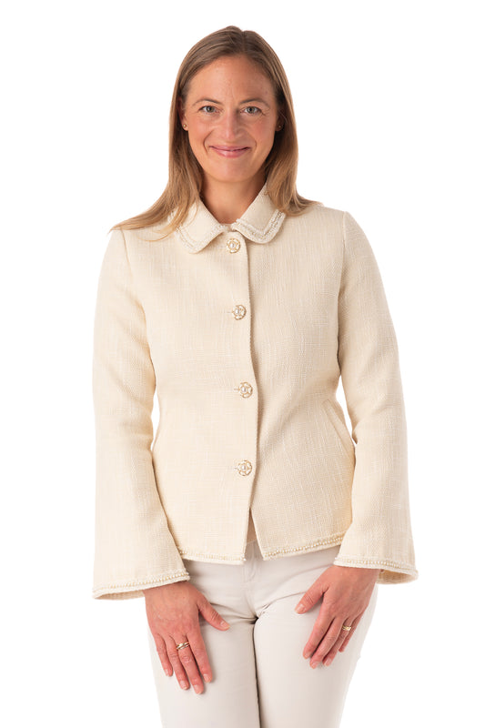 Isabelle FB250 - Beige/Pearl Trim PRE ORDER