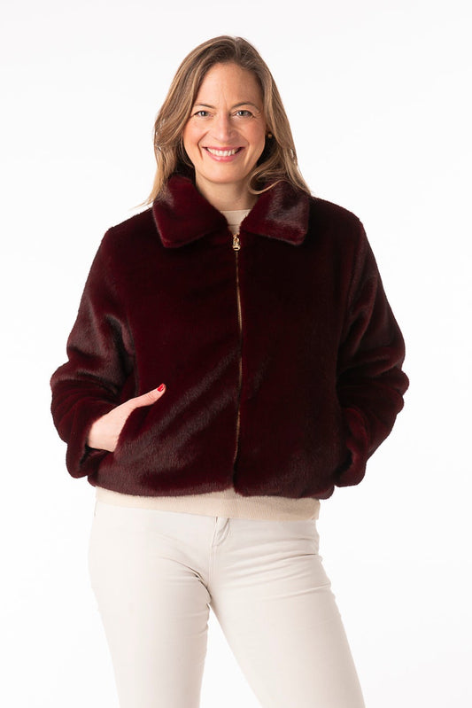 Gabriella Two Tone Burgundy - PRE ORDER