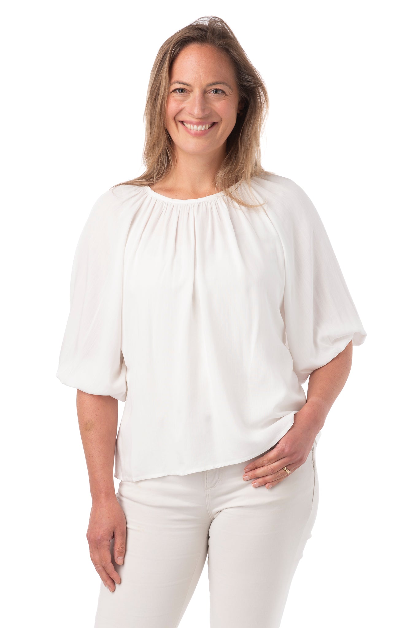 Maddalena Shirt FB263 - Off White