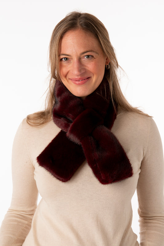 Arianna Two Tone Burgundy - PRE ORDER