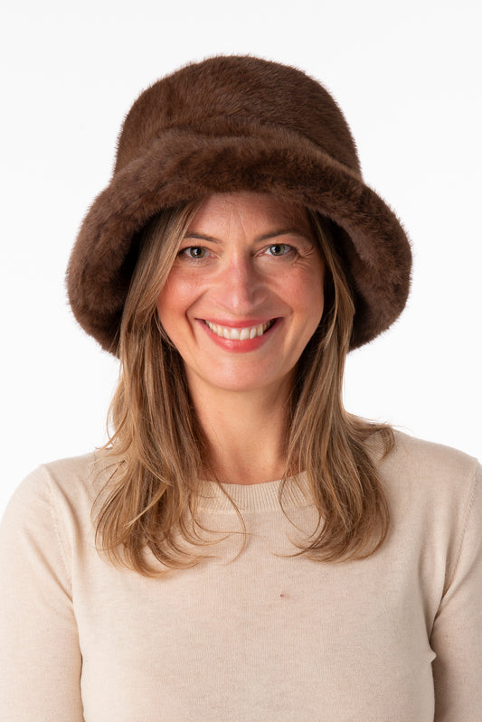 Adelia Brown Herringbone - PRE ORDER