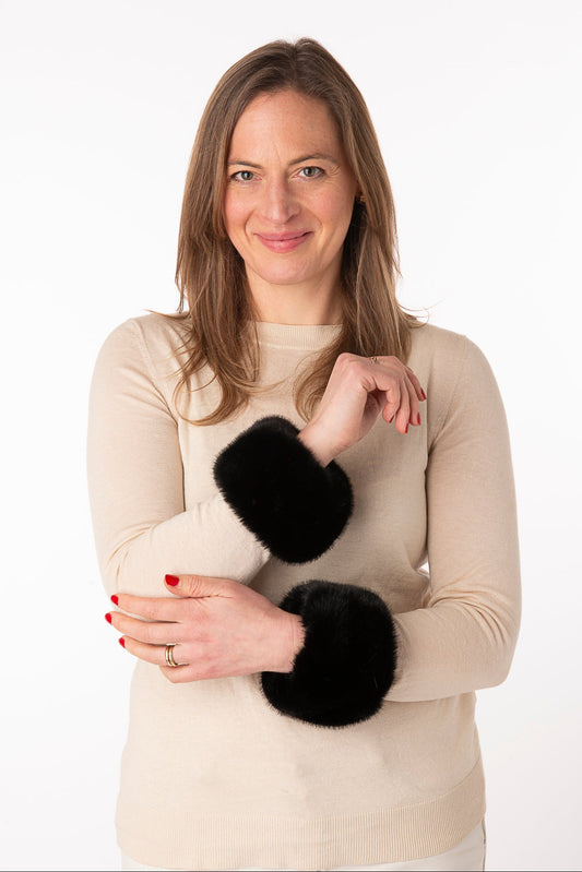 Penelope Two Toned Black - PRE ORDER