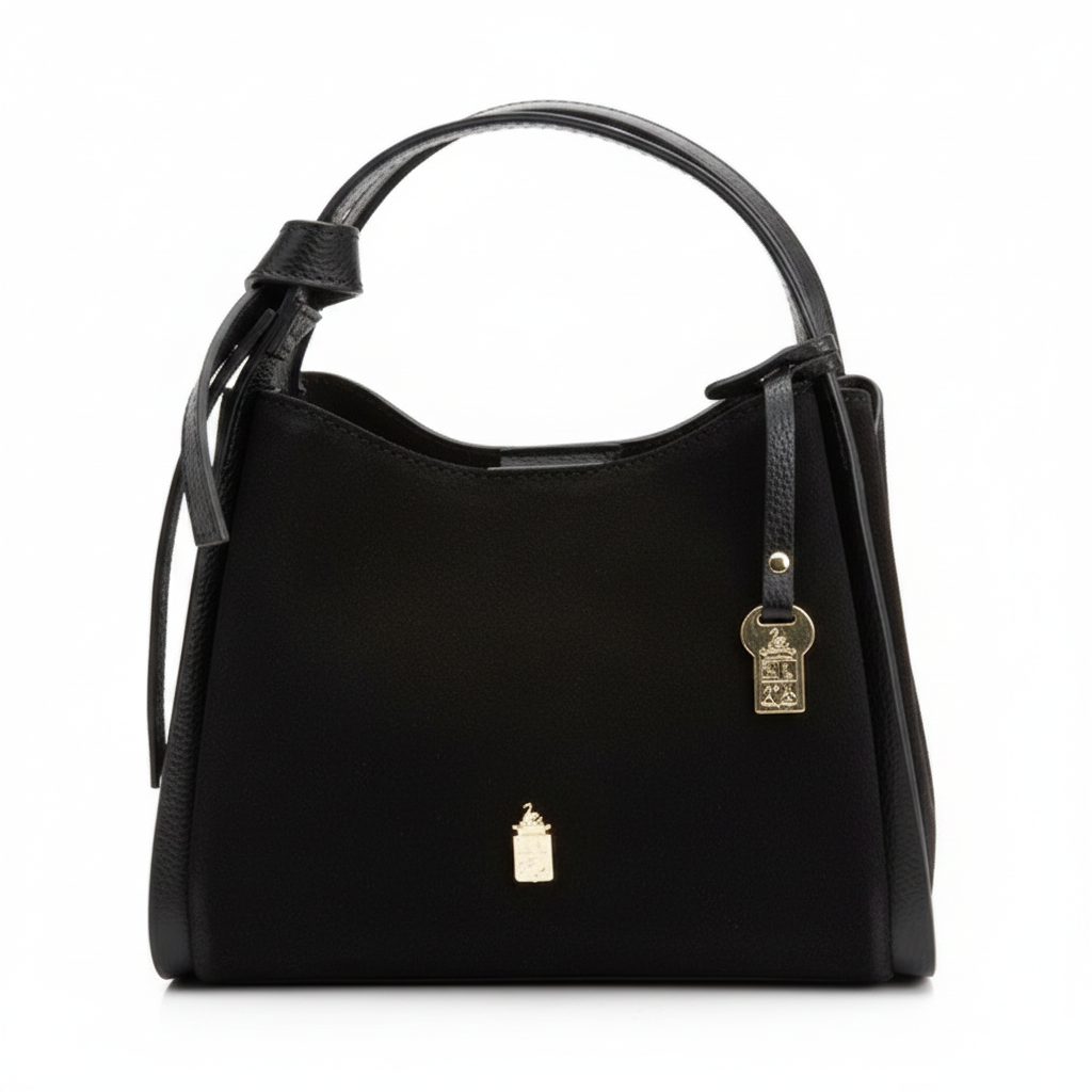 Elsa Black Suede/Dollaro - PRE ORDER