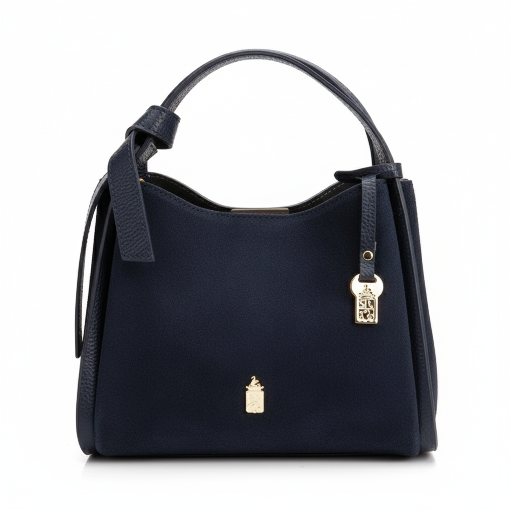 Elsa Navy Suede/Dollaro - PRE ORDER