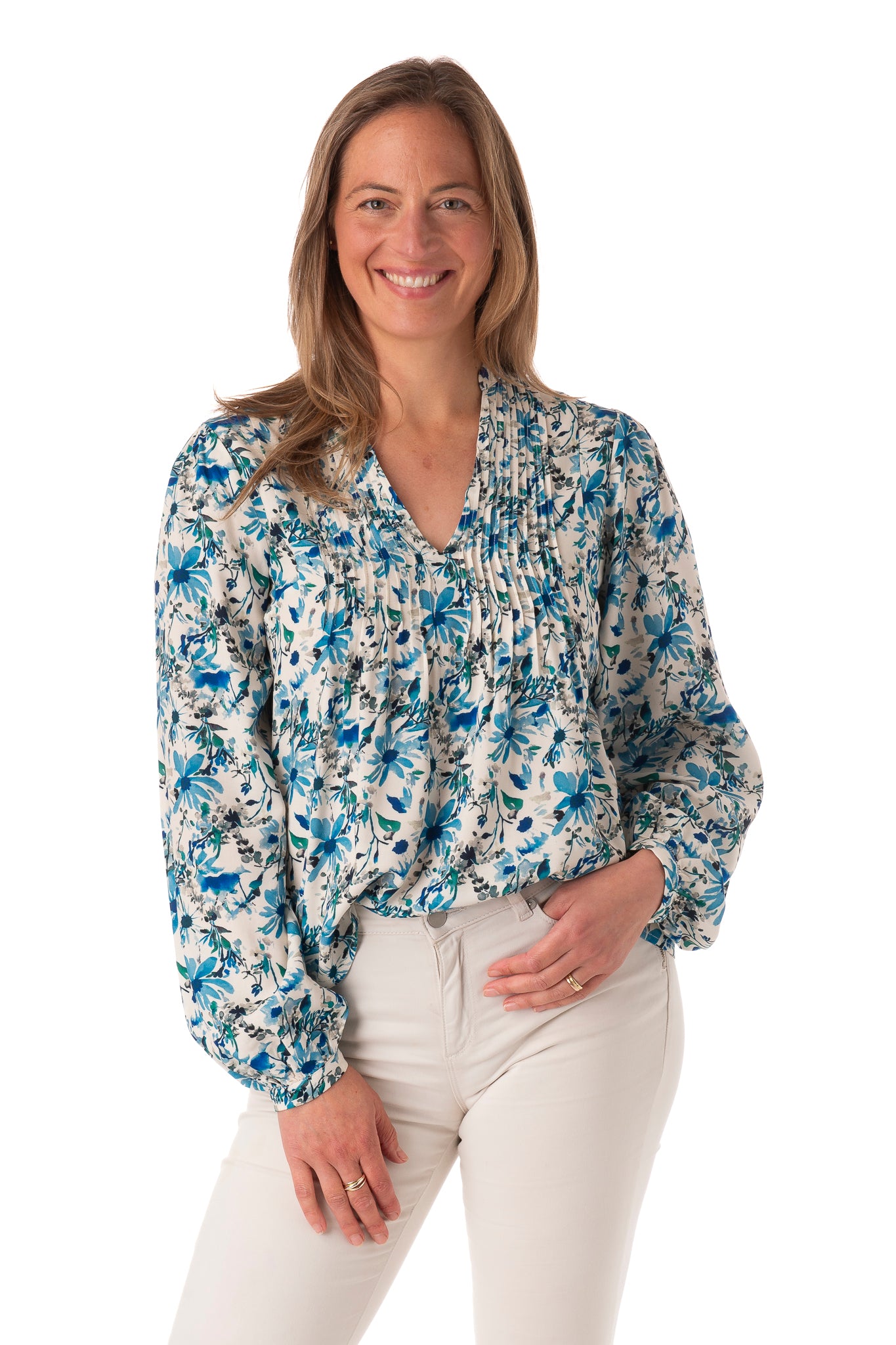 Lola FB220 - Garden Florals Blue/Teal PRE ORDER