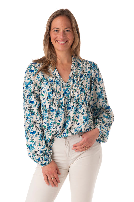 Lola FB220 - Garden Florals Blue/Teal PRE ORDER