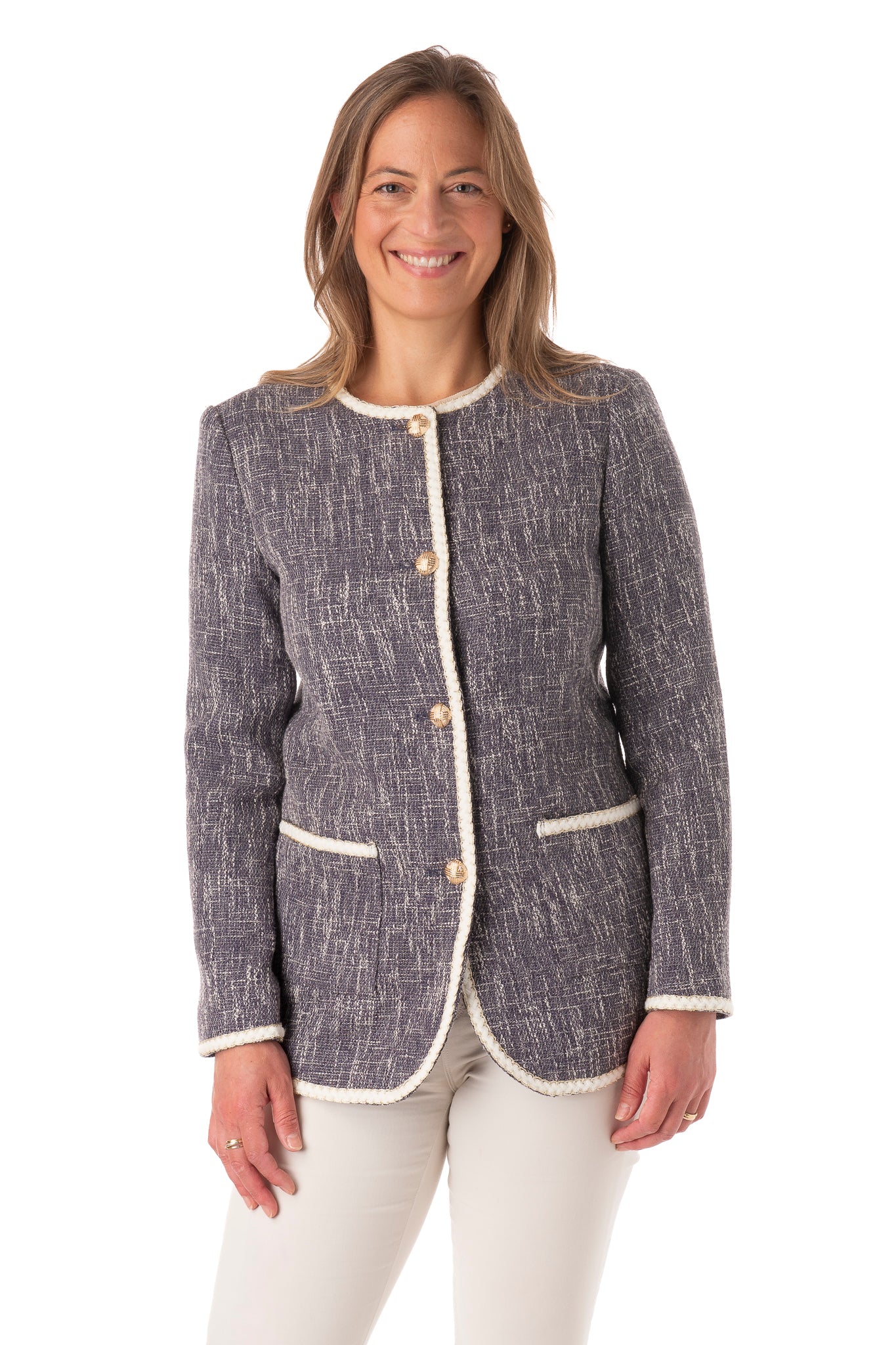 Mirabella FB237 - Navy/Beige Trim PRE ORDER