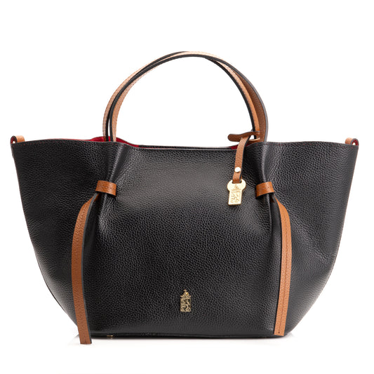 Simona Black/Tan - PRE ORDER