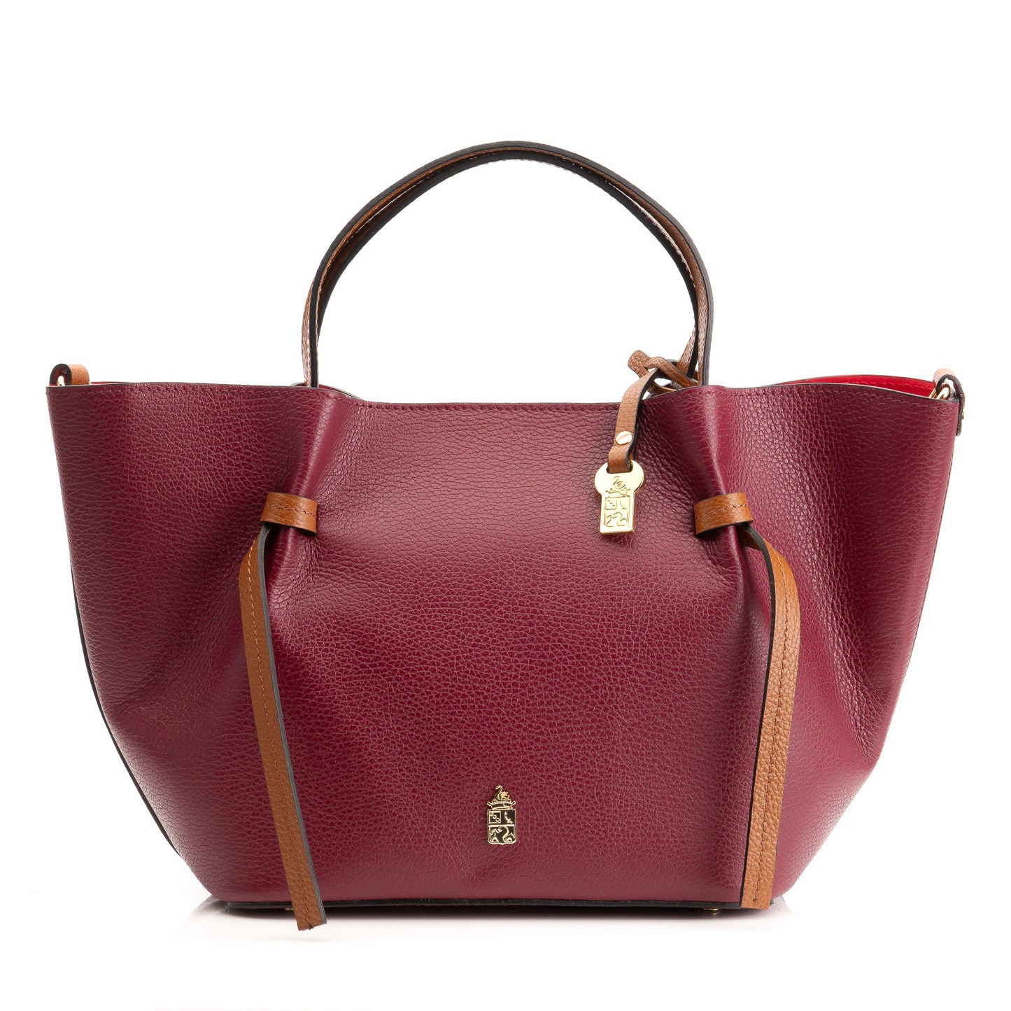 Simona Burgundy/Tan - PRE ORDER