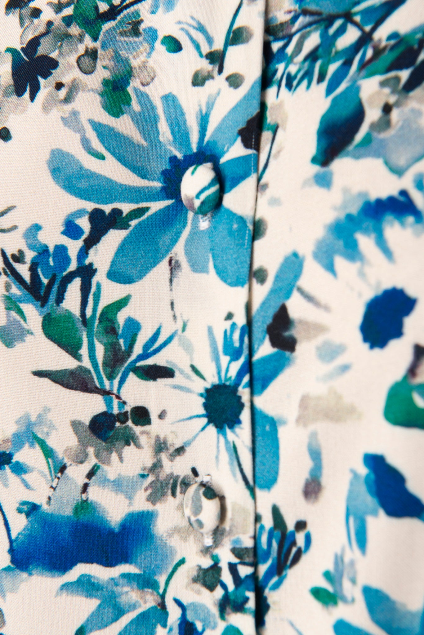 Riccarda FB258 - Garden Floral Blue/Teal PRE ORDER