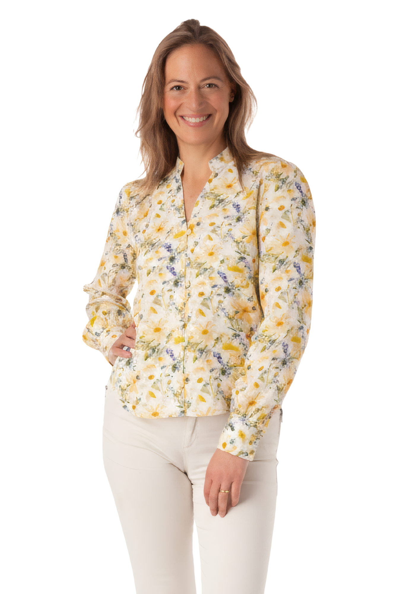 Filide FB260 - Garden Florals Yellow/Blue