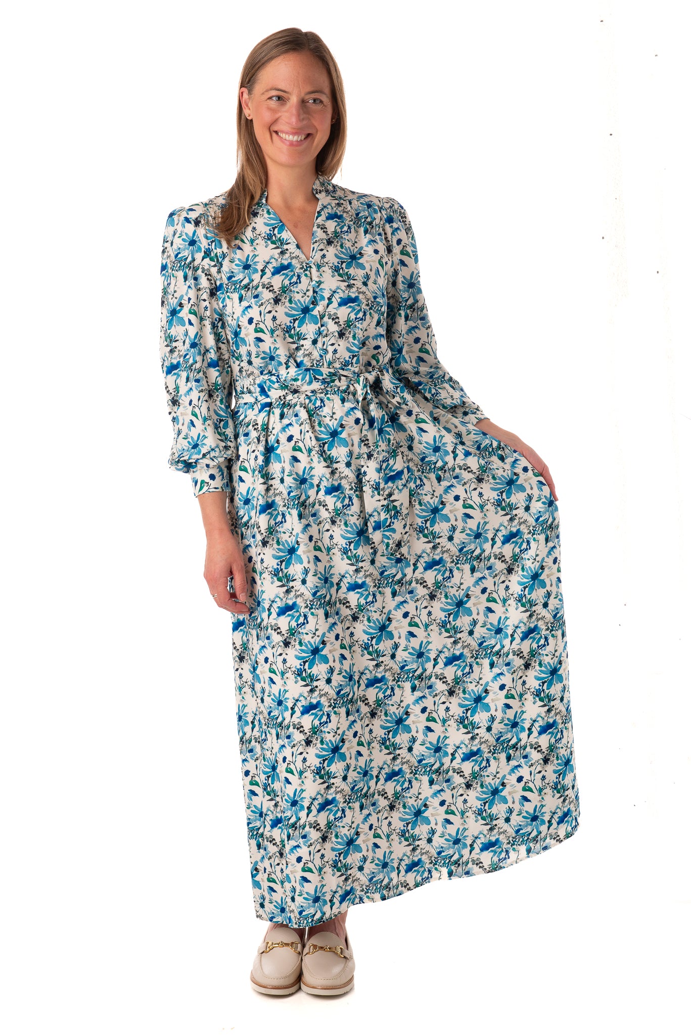 Tomassa FB261 - Garden Florals Blue/Teal PRE ORDER