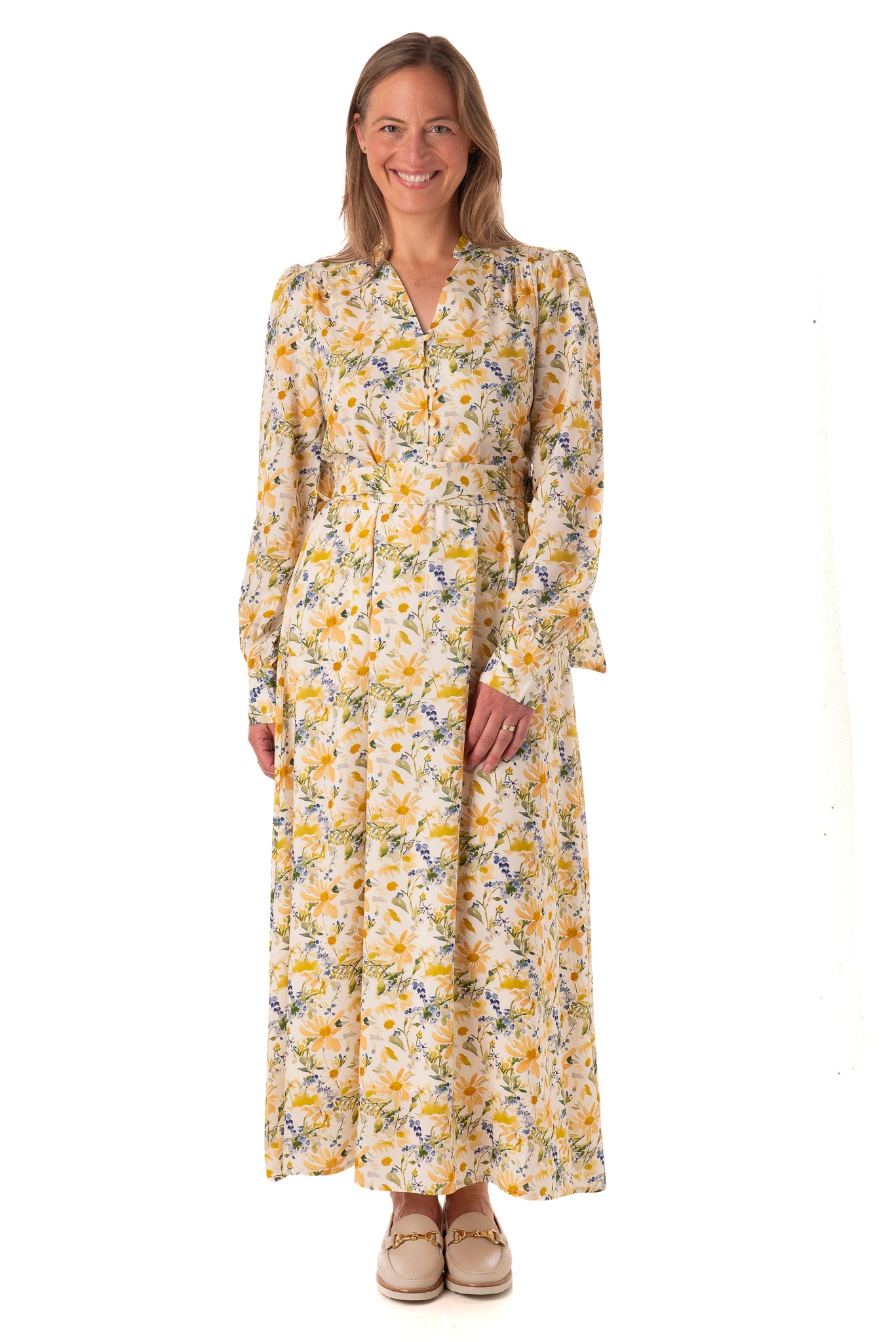 Tomassa FB261 - Garden Florals Yellow/Blue PRE ORDER