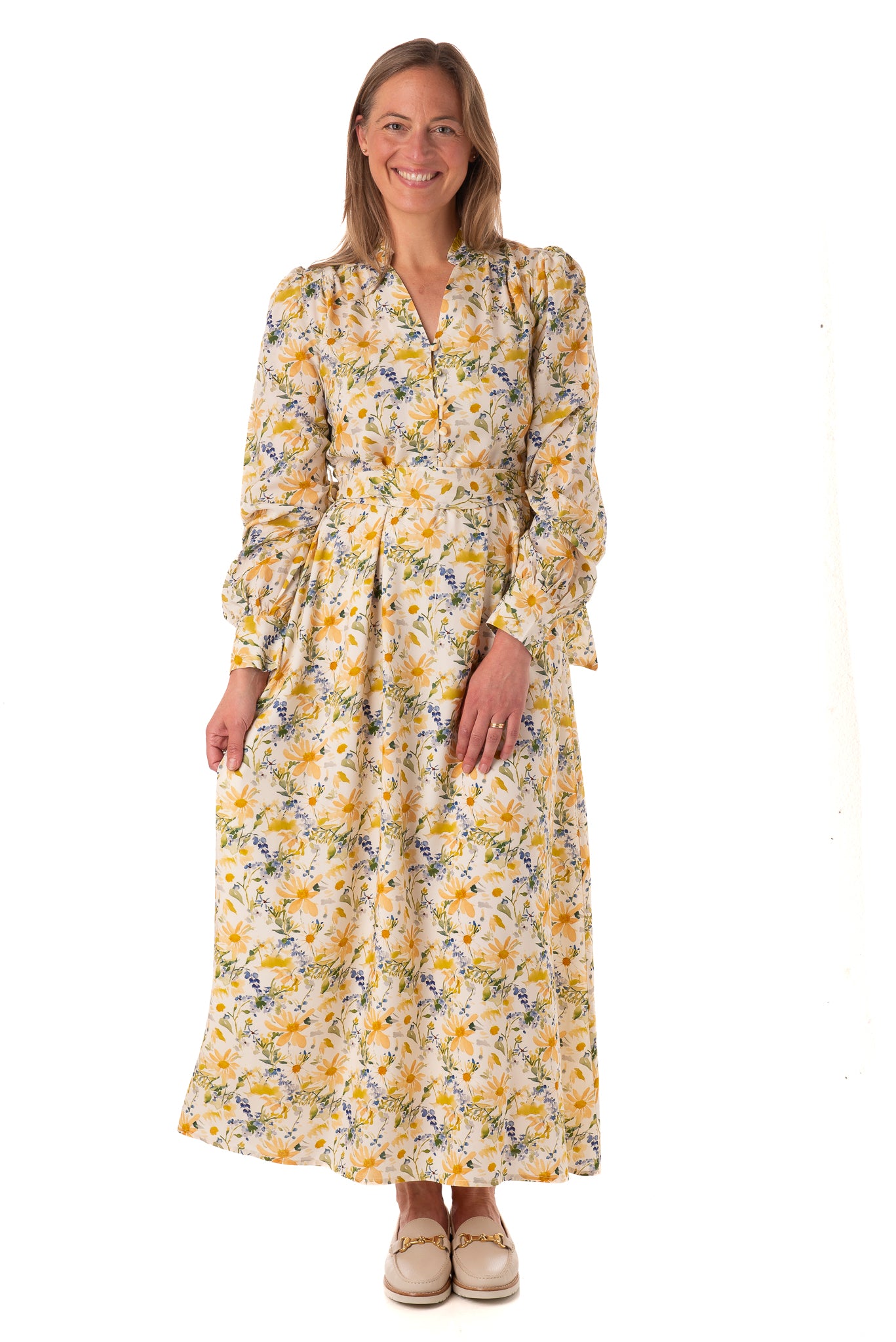 Tomassa FB261 - Garden Florals Yellow/Blue PRE ORDER