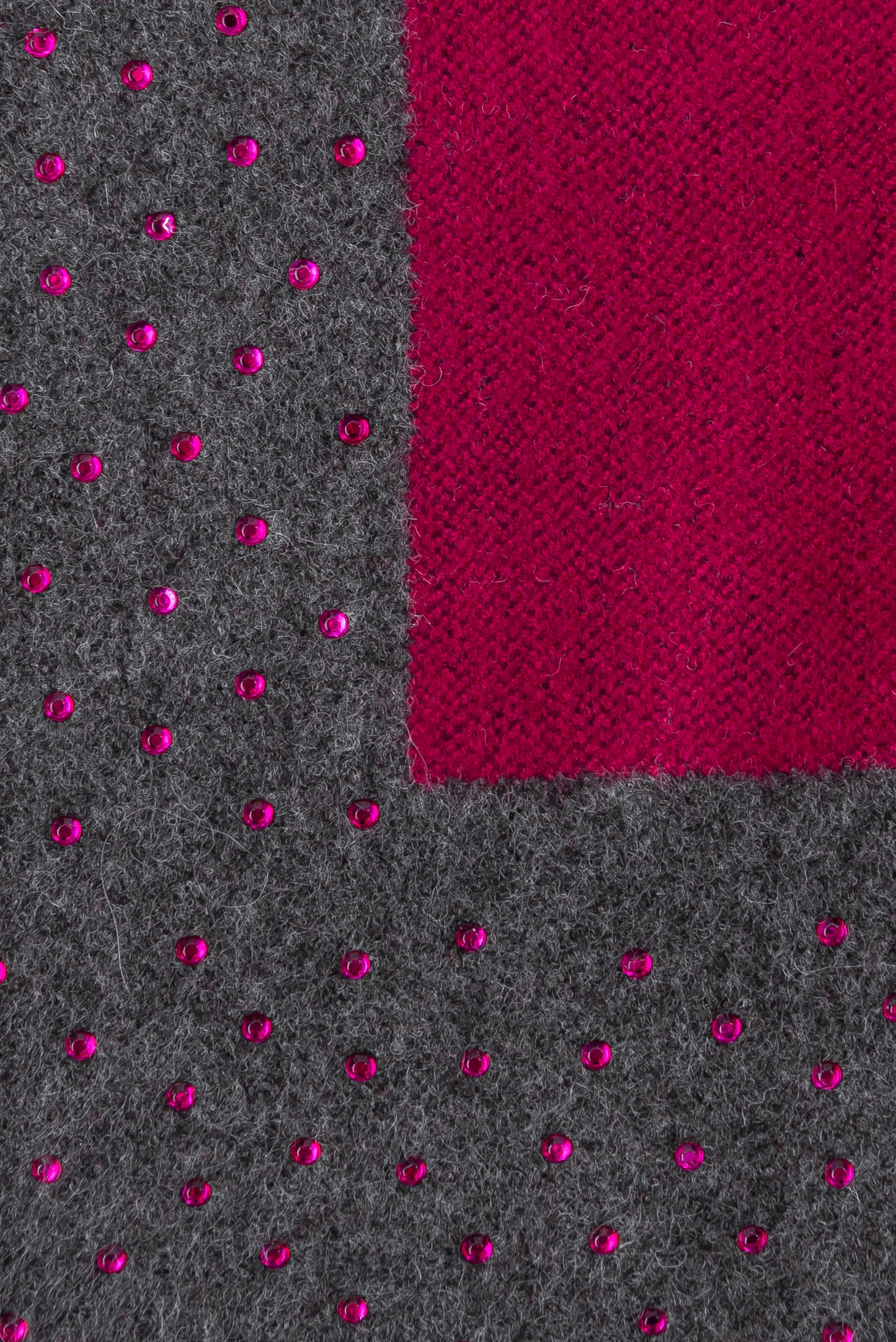 Mia FB99 - Burgundy/Grey - Burgundy Crystals